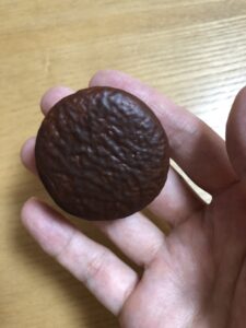 ロッテのチョコパイ、ミル・ミルフィーユ大きさ