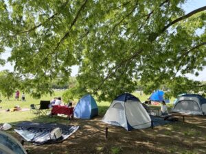 神戸総合運動公園チャプチャプ池にテントは必要？